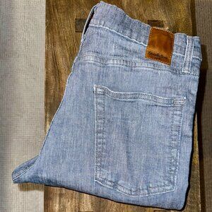 Goodfellow Men's Slim Fit Jeans (Gray/M-Wash, 32Wx30L)